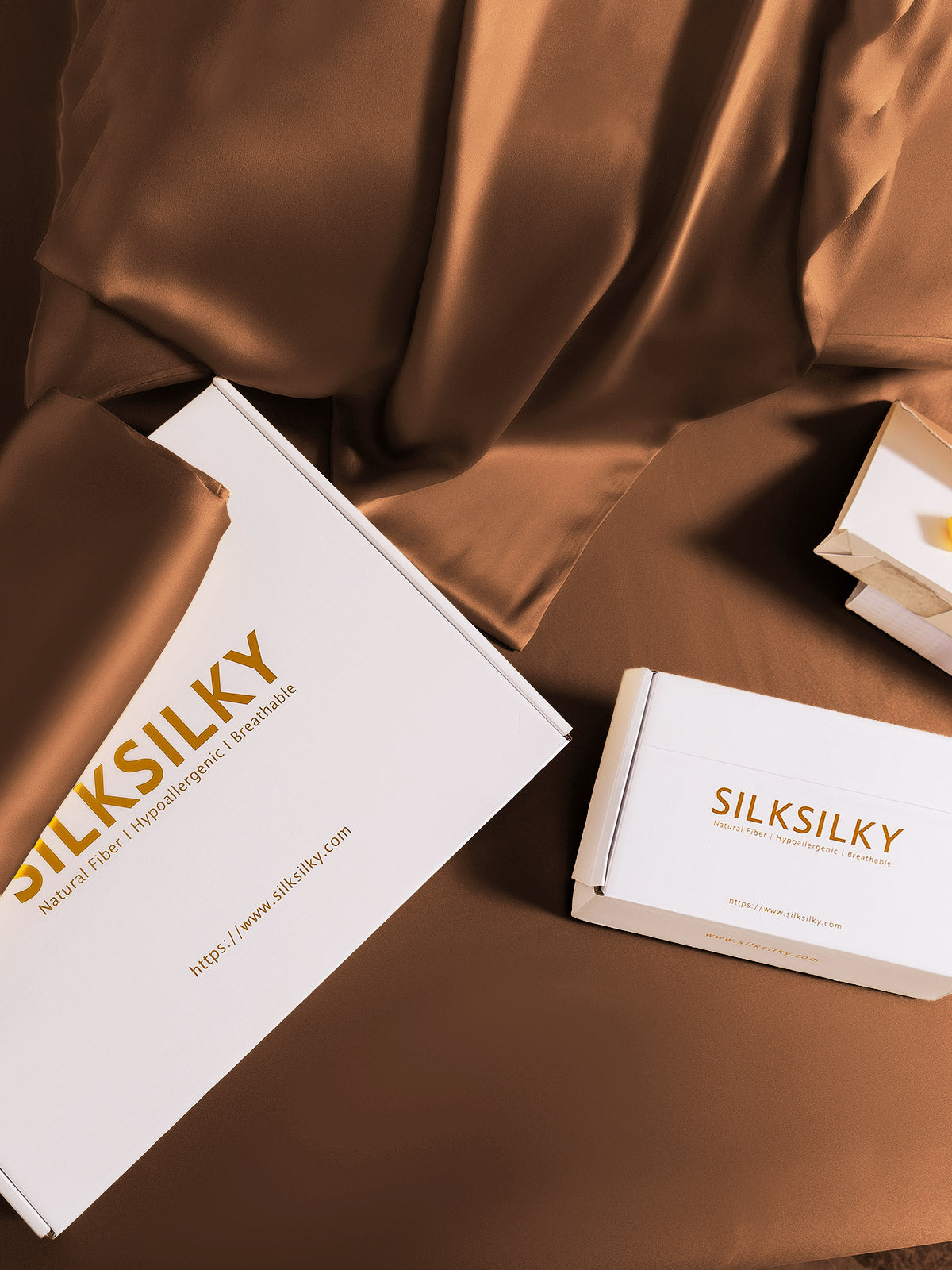 [Kaffe] SilkSilky-DK 19Momme Pillowcase 006