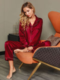 SilkSilky-DK Revers Dame Pyjamas Vin 008