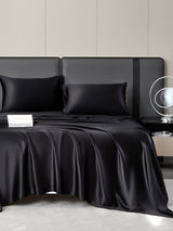 [Sort] SilkSilky-DK 19Momme Sengesæt 001