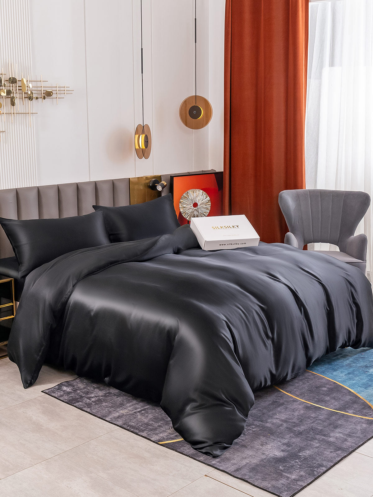 [Sort] SilkSilky-DK 19Momme Bedding Set 001