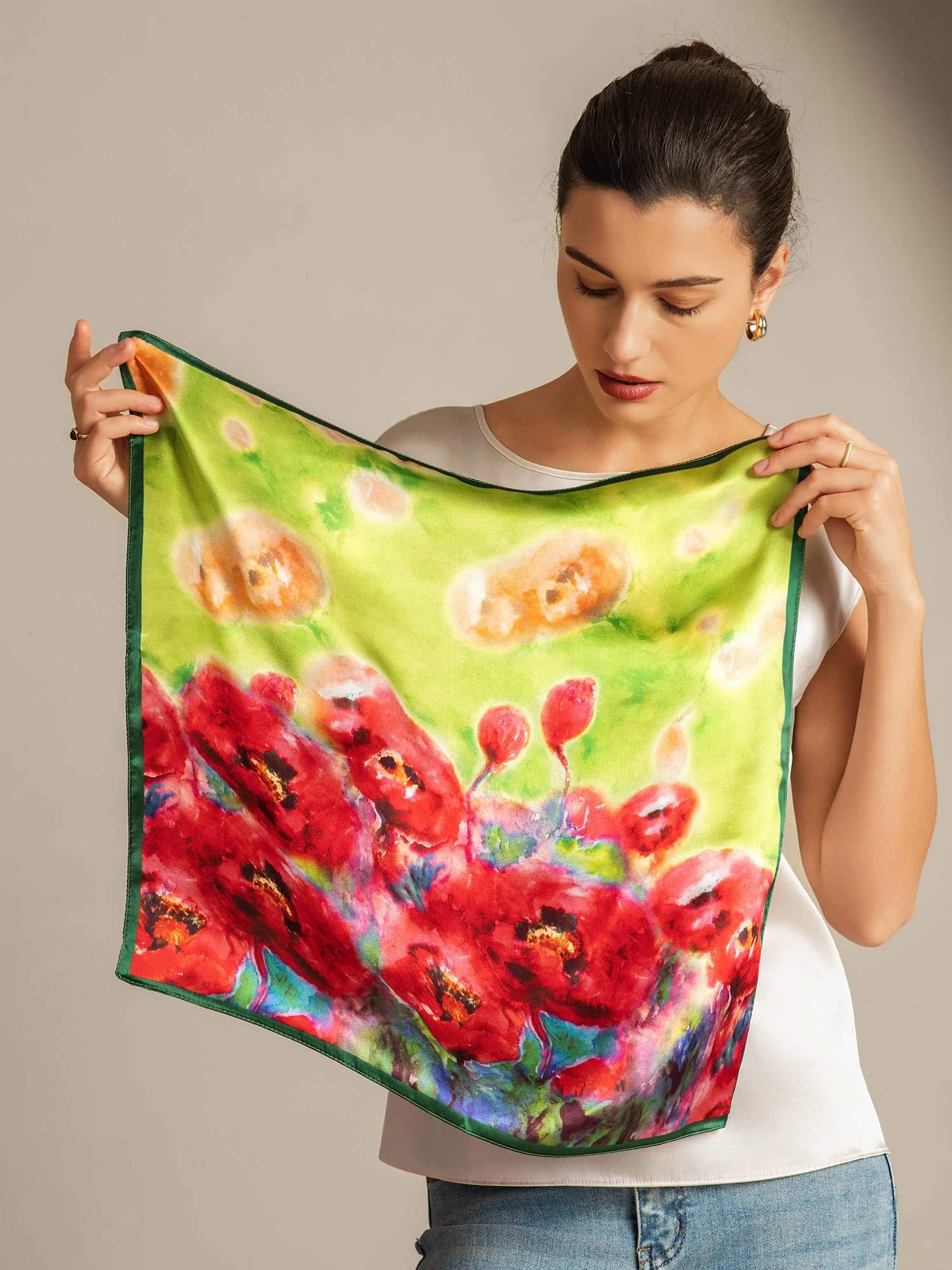 [P099] SilkSilky-DK Silke Scarf 002,