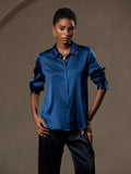 SilkSilky-DK-Silke-Womens-Shirt-Blågrøn-001