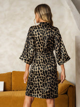 [Leopard] SilkSilky-DK Womens Robe 002,