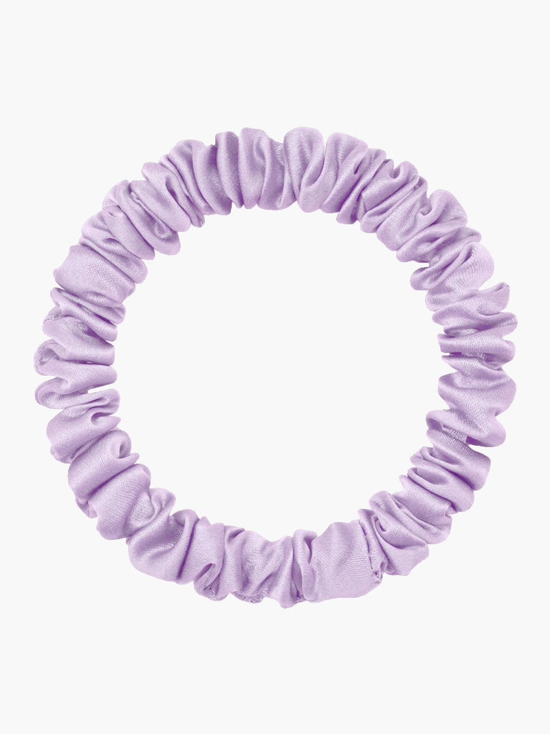 SilkSilky-DK-19Momme-Pure-Silk-Scrunchie-Lavendel-004