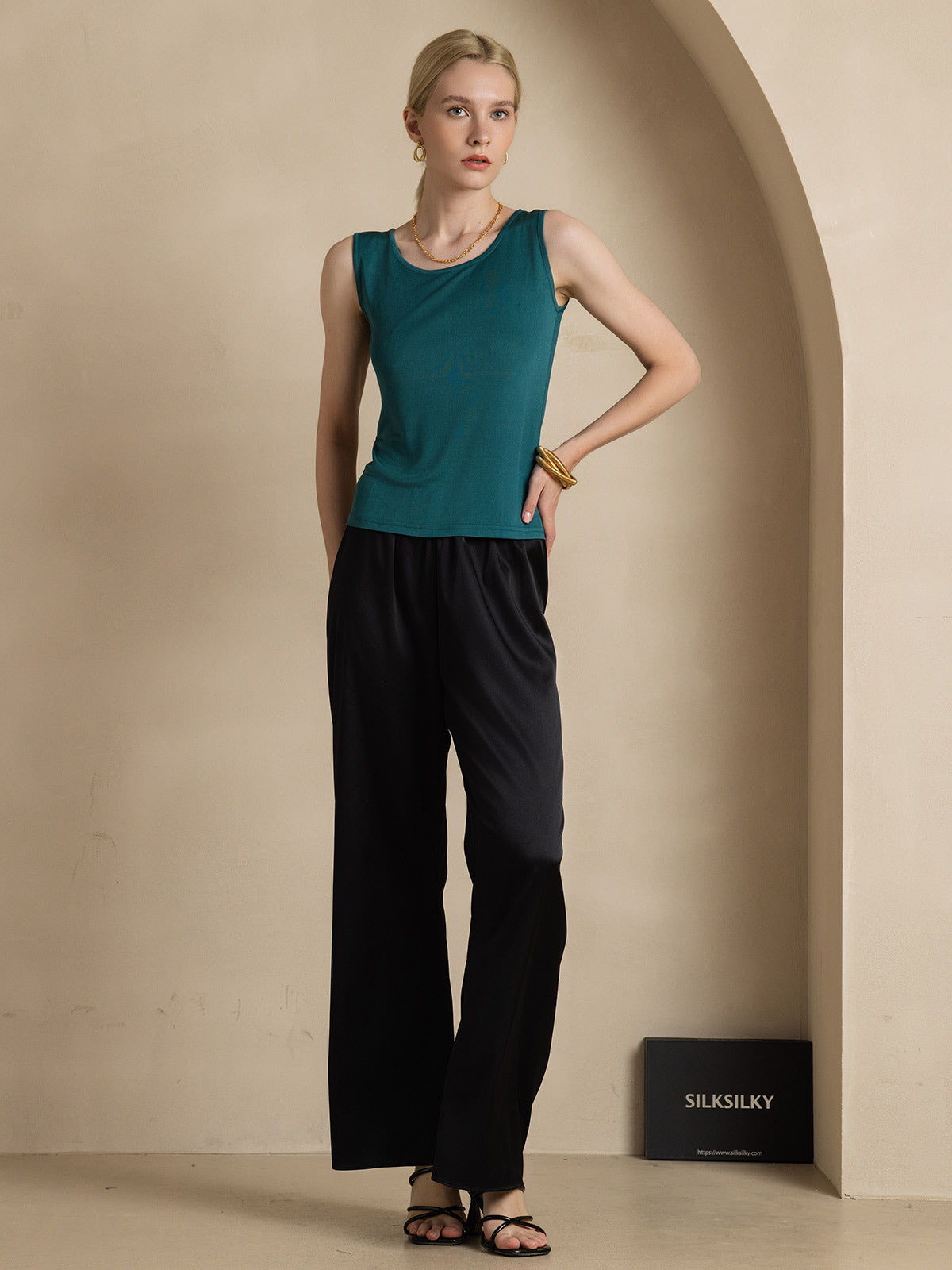 [Mørkegrøn] SilkSilky-DK Womens T-Shirt 006