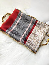 [P090] SilkSilky-DK Pure Silk Scarf 002