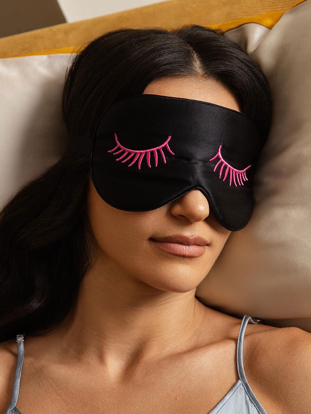[LyserødeØjenvipper] SilkSilky-DK Silke Eye Mask 003