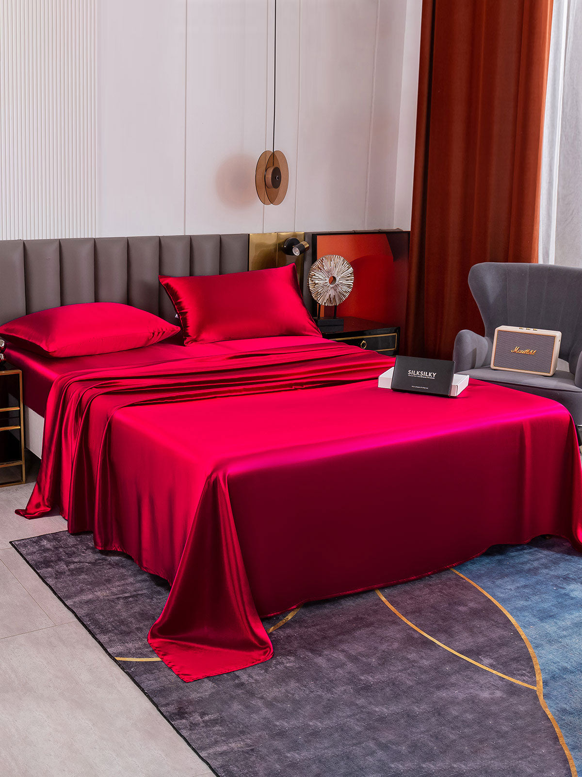 [Vin] SilkSilky-DK 19Momme Bedding Set 003