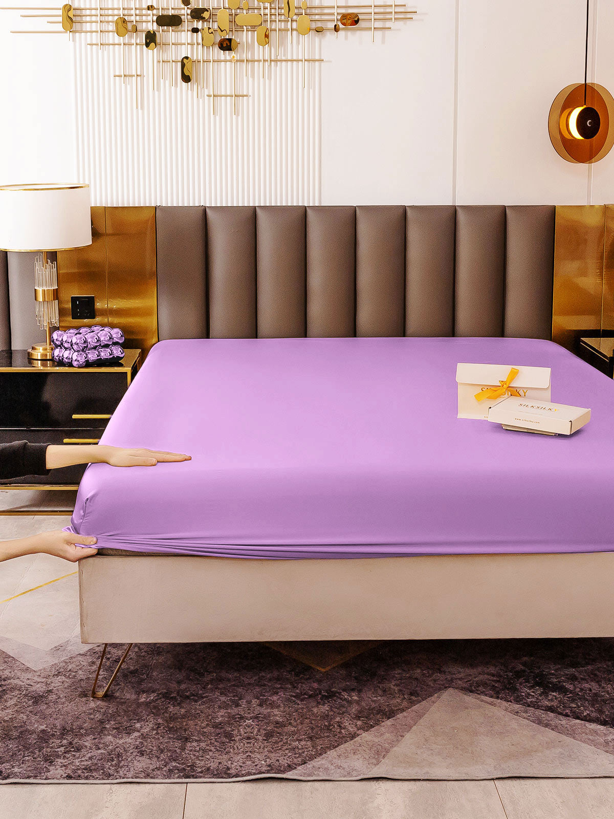[Lavendel] SilkSilky-DK 19Momme Sheet 003