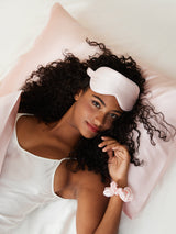 [Lyserød] SilkSilky-DK 19Momme Pure Silk Pillowcase Set 003