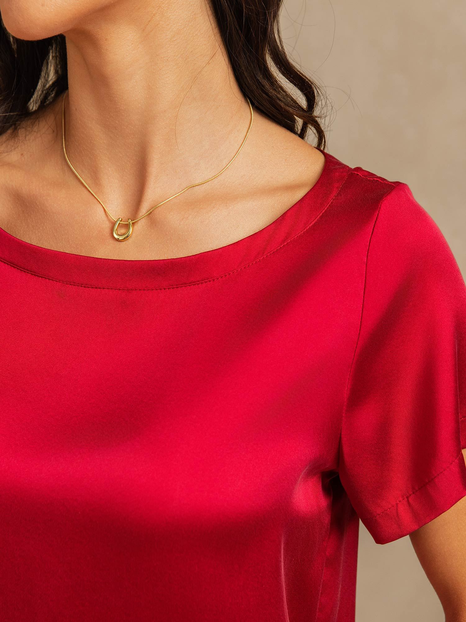 [Vin] SilkSilky-DK 19Momme Silke Womens Pajamas 004