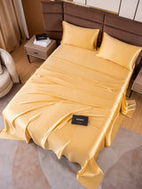 [Champagne] SilkSilky-DK 19Momme Sengesæt 005