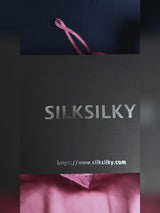 SilkSilky-DK Sleeveless Sweetheart Neck Natkjole video 001