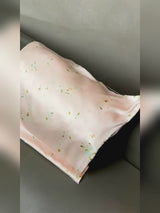 19 Momme 100% Mulberry Silke Pudebetræk - Sneknop Lilje