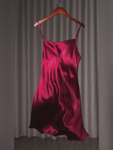 SilkSilky-DK Sleeveless Cowl Neck Kjole video 001