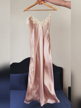SilkSilky-DK Sleeveless V Neck Kjole video 001
