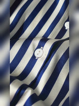 SilkSilky-DK Long Sleeve Lapel Collar Dameskjorte video 001