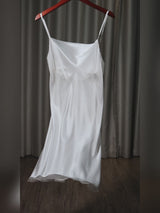 SilkSilky-DK Sleeveless Cowl Neck Natkjole video 001