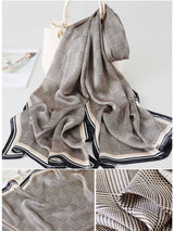 [P027] SilkSilky-DK Pure Silk Scarf 006