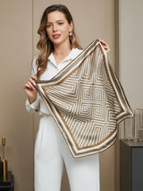 [P042] SilkSilky-DK Pure Silk Scarf 002