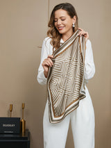 [P042] SilkSilky-DK Pure Silk Scarf 005