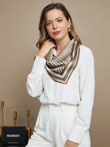 [P042] SilkSilky-DK Pure Silk Scarf 006