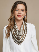 [P042] SilkSilky-DK Pure Silk Scarf 001