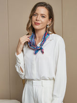 [P049] SilkSilky-DK Pure Silk Scarf 004