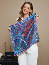 [P049] SilkSilky-DK Pure Silk Scarf 001