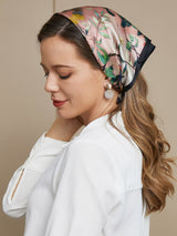 [P044] SilkSilky-DK Pure Silk Scarf 001