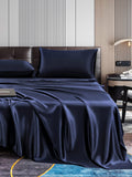 SilkSilky-DK-22Momme-Pure-Silk-Bedding-Set-Mørkeblå-004