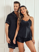 [Sort] SilkSilky-DK Pure Silk Short Sleeve Couple 003