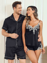 [Sort] SilkSilky-DK Pure Silk Short Sleeve Couple 005