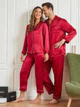 [Vin] SilkSilky-DK Pure Silk Long Sleeve Couple 003