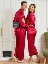 [Vin] SilkSilky-DK Pure Silk Long Sleeve Couple 005
