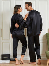 [Sort] SilkSilky-DK Pure Silk Long Sleeve Couple 002