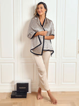 [P027] SilkSilky-DK Pure Silk Scarf 003