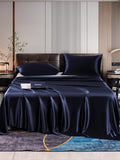 SilkSilky-DK-22Momme-Pure-Silk-Bedding-Set-Mørkeblå-001