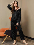 SilkSilky-DK-Pure-Silk-Long-Sleeve-Revers-Dame-Pyjamas-Sort-006