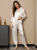 SilkSilky-DK-Pure-Silk-Long-Sleeve-Revers-Dame-Pyjamas-Hvid-004