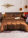 SilkSilky-DK-19Momme-Pure-Silk-Bedding-Set-Kaffe-006