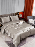 SilkSilky-DK-22Momme-Pure-Silk-Bedding-Set-Grå-002