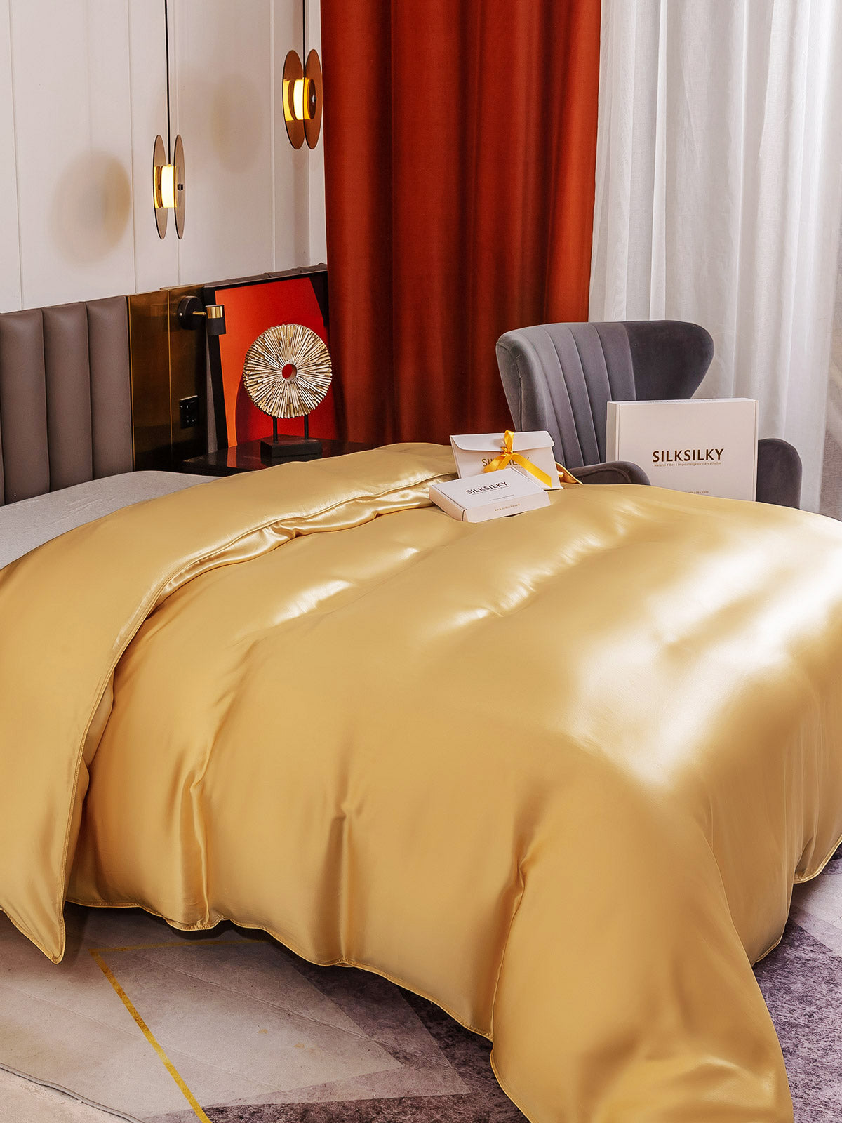 SilkSilky-DK-19Momme-Pure-Silk-Duvet-Cover-Champagne-004